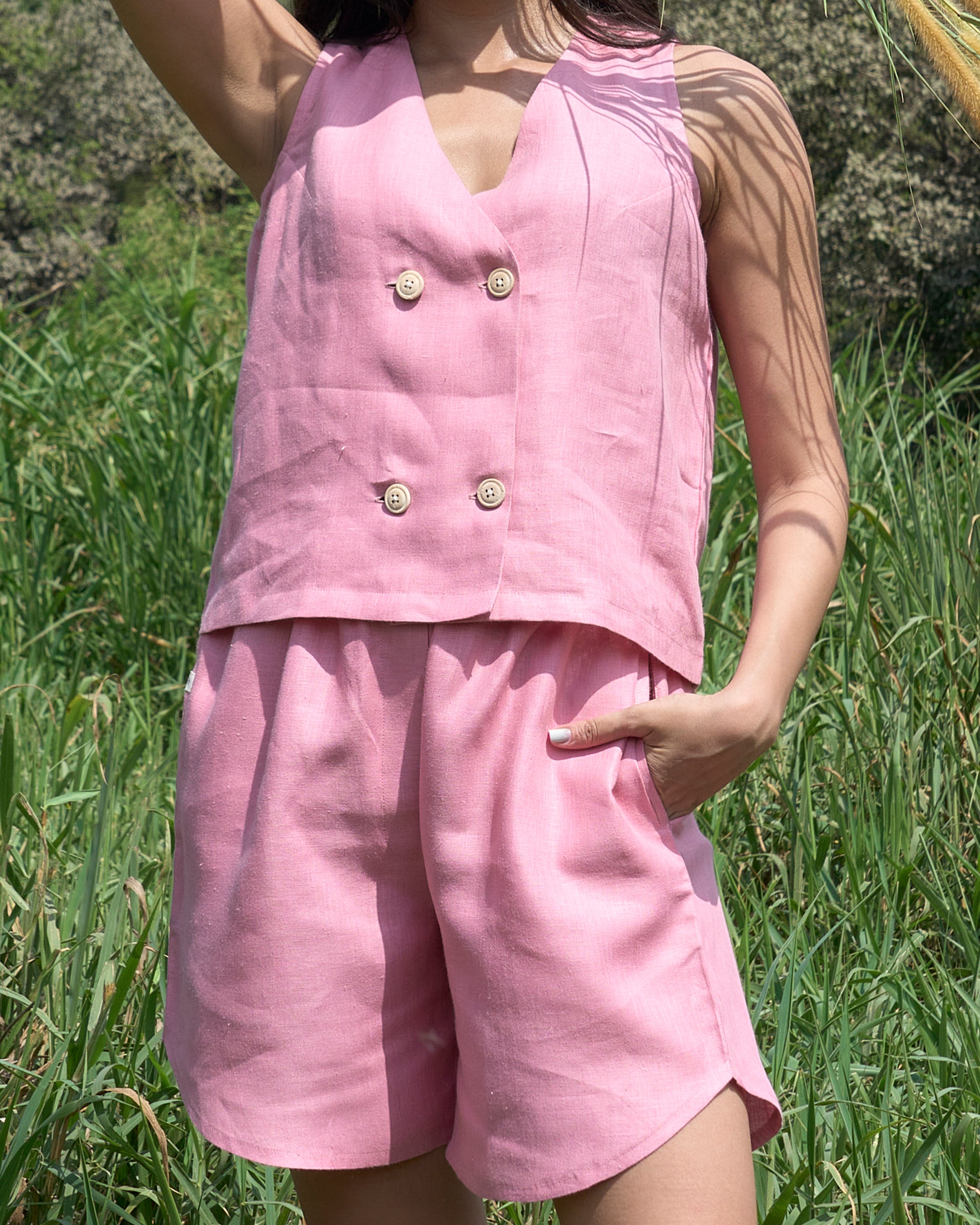 Image of petal vest set