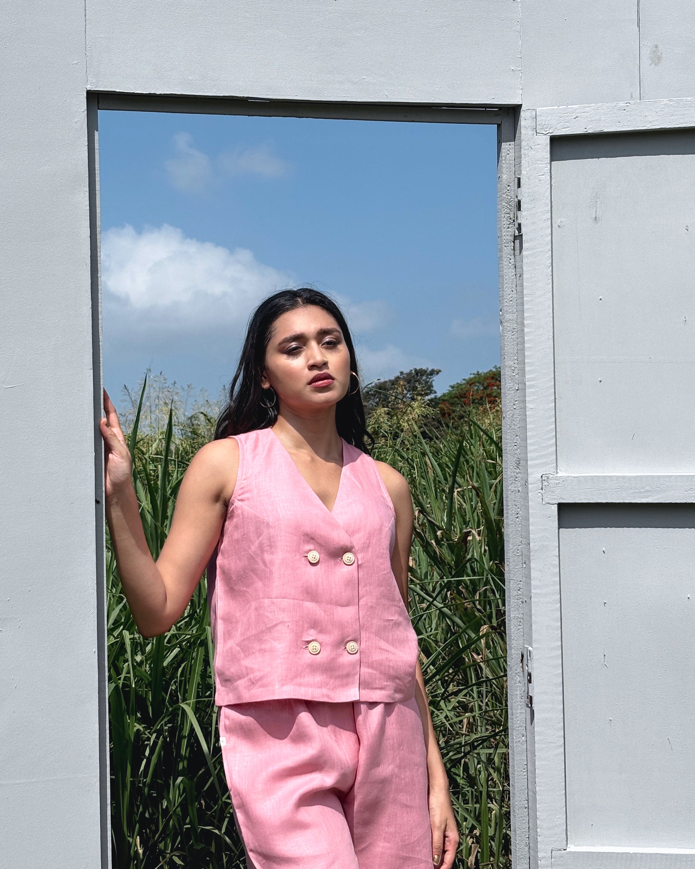 Image of petal vest set