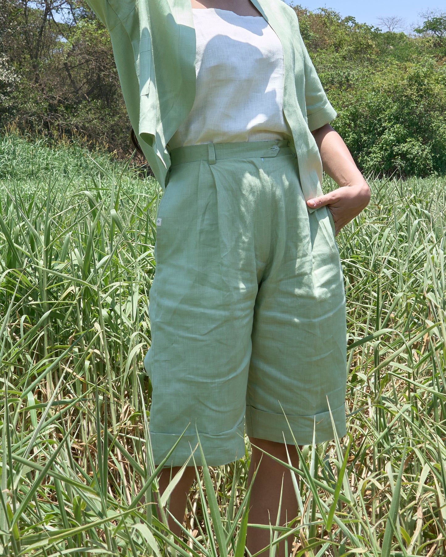 Pistachio Kimono Set