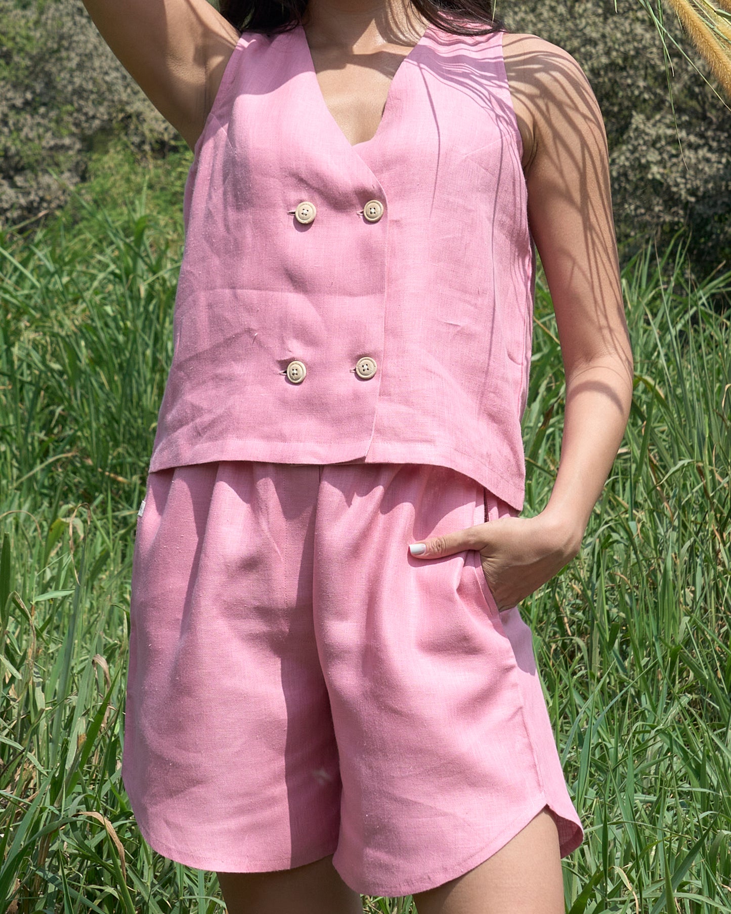 Image of petal vest set