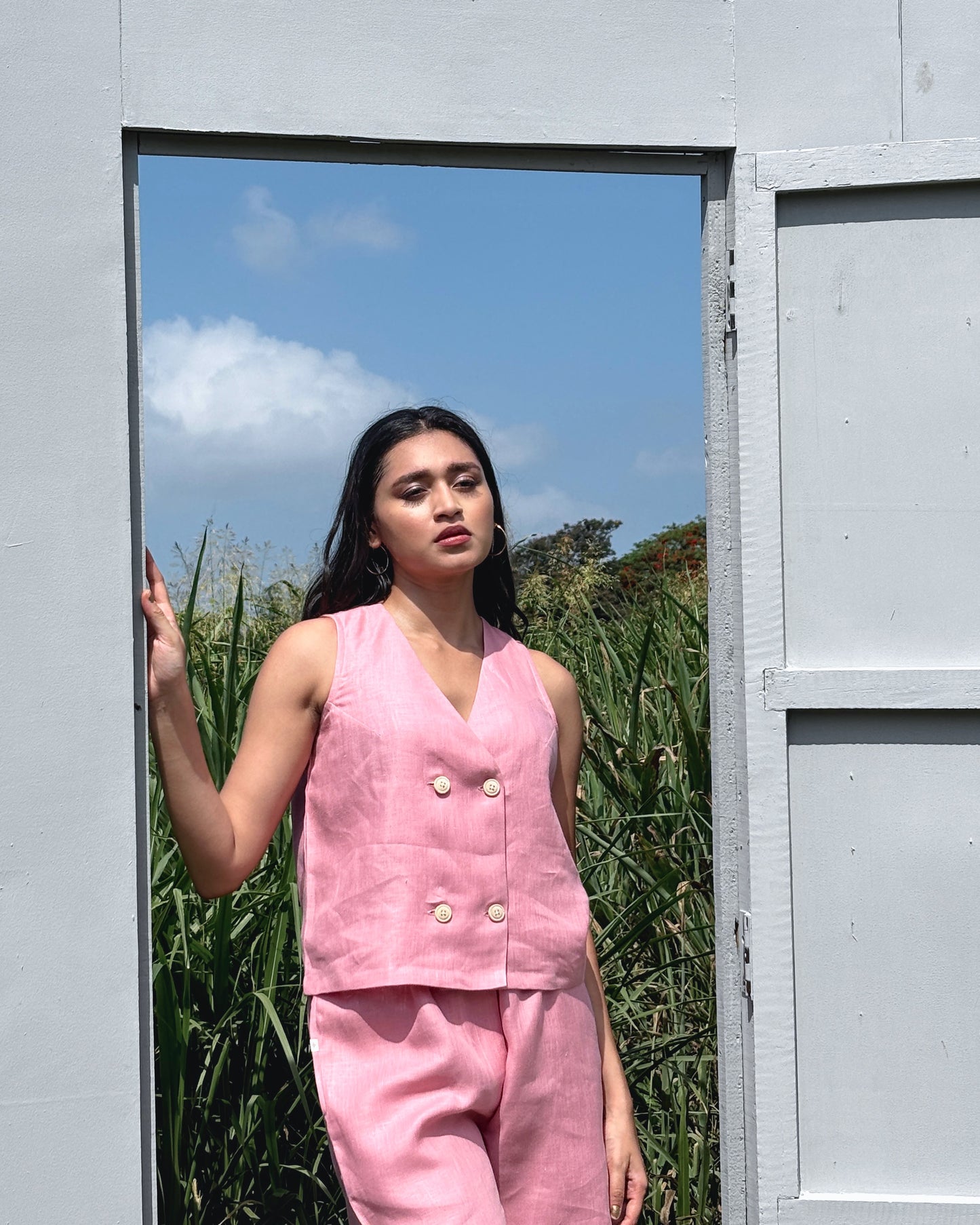 Image of petal vest set